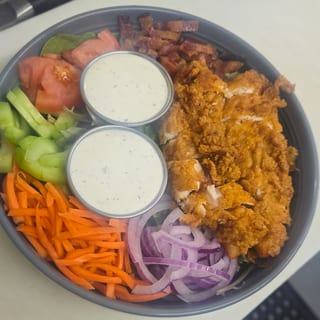 Crispy Chicken Salad